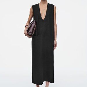 COPY - COS Boiled-Wool Midi Dress